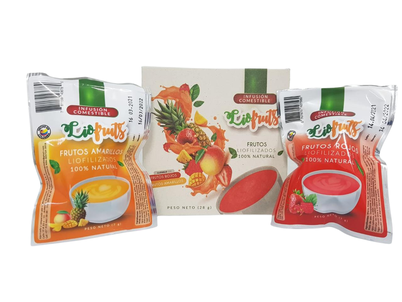 Infusión Comestible Caja Mixta LioFruts