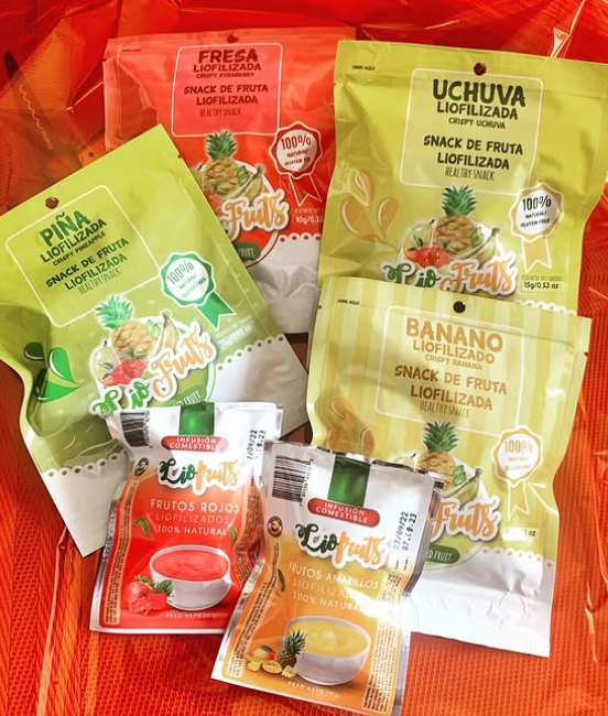 Fruta liofilizada LioFruts — Liofilizaciones Quindío